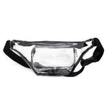 Unisex Clear PVC Fanny Pack