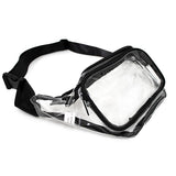 Unisex Clear PVC Fanny Pack