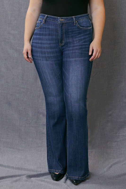 PLUS KAN CAN Flare Jean (Ashlee)