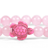 Fahlo Journey Sea Turtle Tracking Bracelet (Coral Reef Pink)