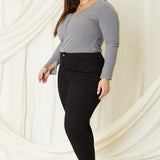 FINAL SALE ~  KAN CAN High Rise Super Skinny Jean (Plus)