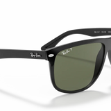 RAY-BAN Boyfriend Sunglasses (Black/Dark Green)
