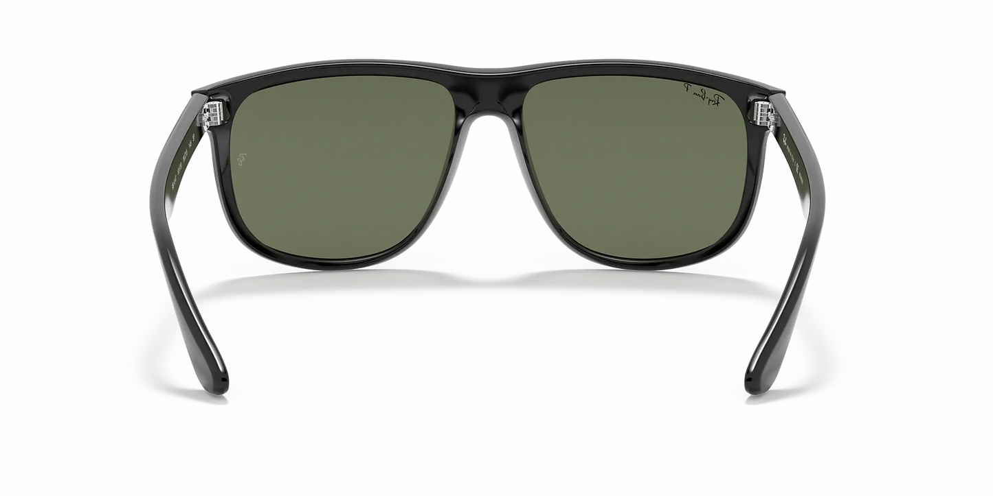 RAY-BAN Boyfriend Sunglasses (Black/Dark Green)