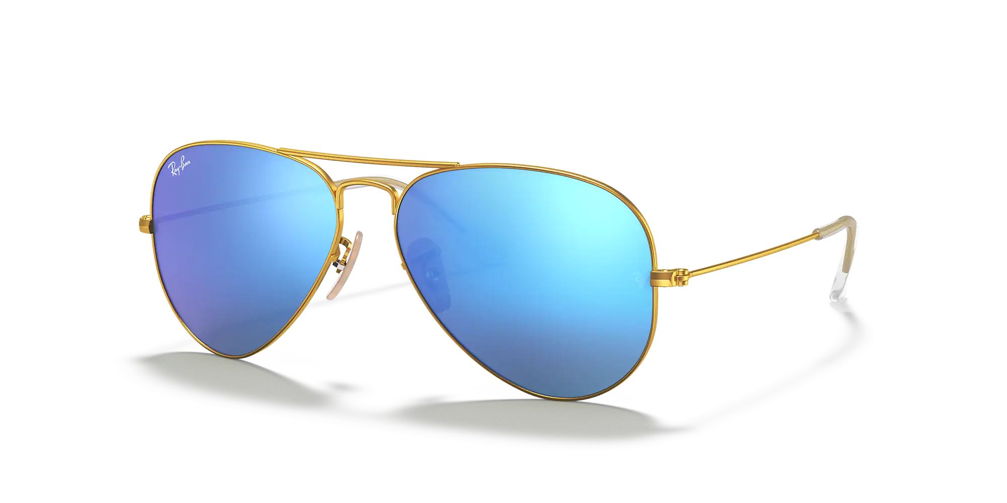 Ray ban aviator gold top mirror