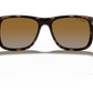 RAY-BAN Men's Justin Rubber Sunglasses (Havana/Grey Gradient Brown)