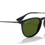RAY-BAN Women's Erika Classic Sunglasses (Black/Green)