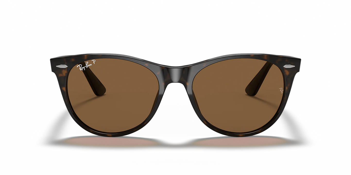 RAY-BAN Wayfarer II Classic Sunglasses (Spotted Havana/Brown)