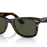 RAY-BAN Wayfarer Unisex Sunglasses (Havana/Green)
