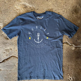 FINAL SALE ~ HURLEY Men's Everyday Washed Hold Down SS Tee (Navy Blue)