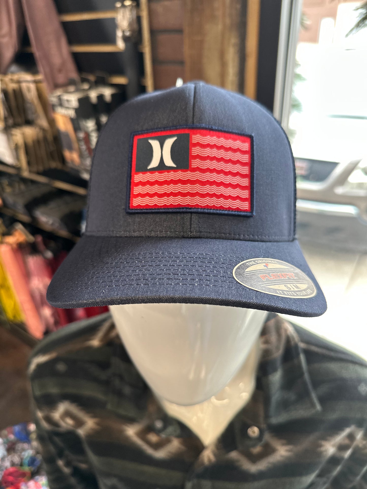 HURLEY Icon Flag Trucker Hat