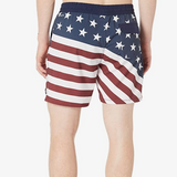 FINAL SALE ~ HURLEY Phantom Cannonball 17" Volley Boardshort (Red/White/Blue)