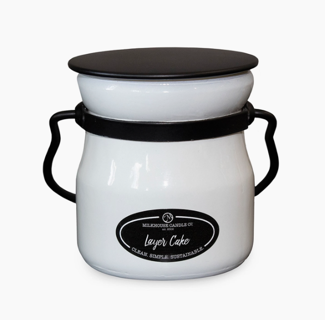 MILKHOUSE  5 Oz. Butter Jar Candle (Layer Cake) (LOCAL PICKUP ONLY)