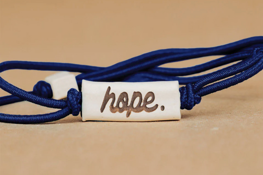 MUD LOVE "Hope" Cursive Lovely Bracelet